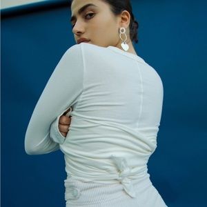 The Line by K Wayne wrap top